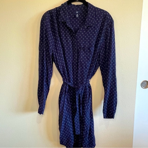 GAP Dresses & Skirts - Gap Navy Button-Up Dress w/ Pockets